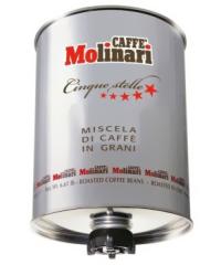 Кофе в зернах Caffe Molinari Five stars (Пять звезд) 3 кг